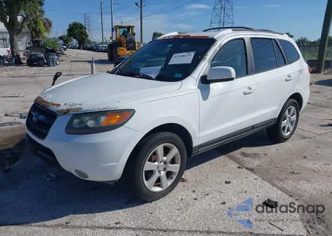 2007 Hyundai Santa Fe Se/Limited z USA, uszkodzony, nr VIN 5NMSH13EX7H052857